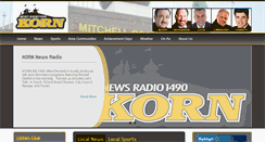 Desktop Screenshot of 1490korn.com