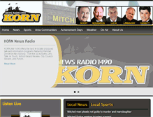 Tablet Screenshot of 1490korn.com